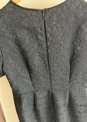 Kadın Siyah Midi Kalem Elbise - Görsel 5