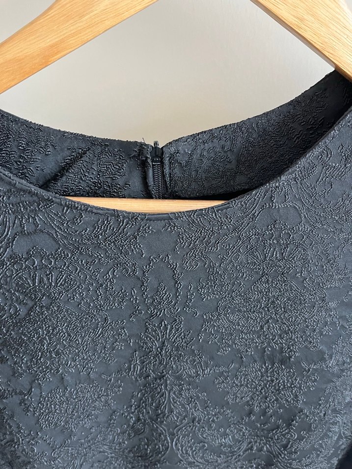 Kadın Siyah Midi Kalem Elbise - Görsel 2