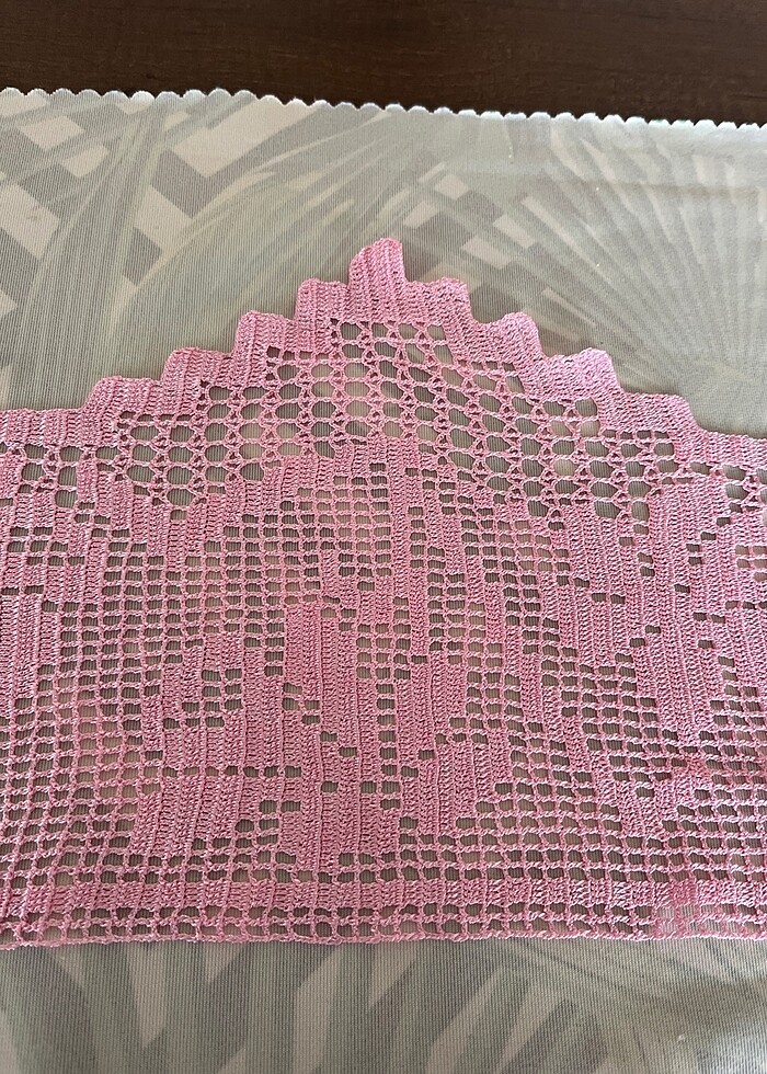 Ya balığı iple ördüm dantelin hepsini ütülemedim özellikle iki y - Görsel 2