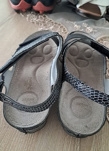 40 Beden Kadın sandalet siyah 40 numara yeni