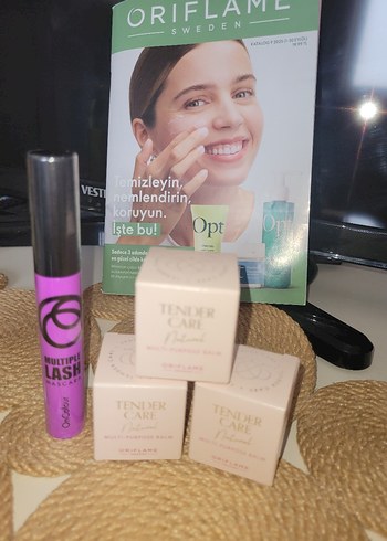 Oriflame Tender Care 3 adet ve 1 adet maskara - Görsel 2