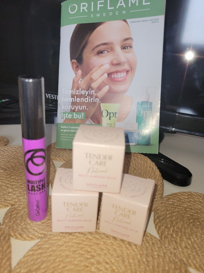 Oriflame Tender Care  3 adet ve 1 adet maskara - Görsel 2