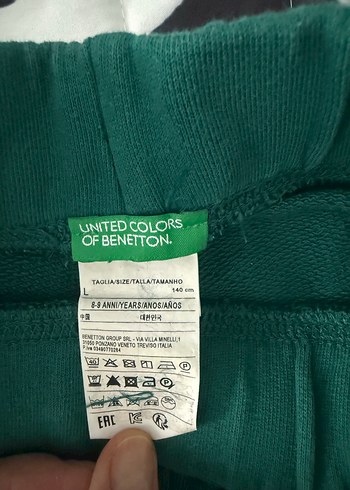 8 Yaş Beden yeşil Renk Benetton çocuk Eşofman Altı