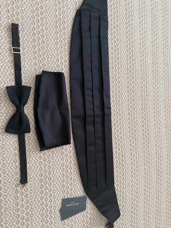 Pierre Cardin Erkek papyon kuşak seti - Görsel 3