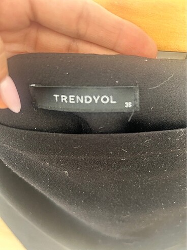 s Beden siyah Renk Trendyolmilla sort etek