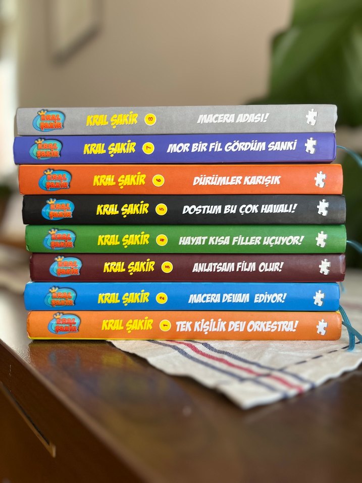 Kral Şakir 8 Kitaplık Macera Seti - Görsel 2