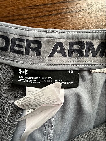 Under armour gri 10 yaş erkek çocuk şort - Görsel 5