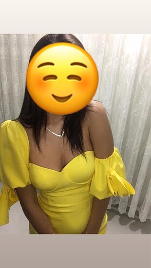 Sarı elbise