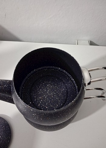 Siyah mürdüm Karaca Çaydanlık - Görsel 3