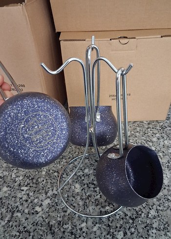 Karaca Biogranit Mor Cezve Takımı 3'lü - Görsel 3