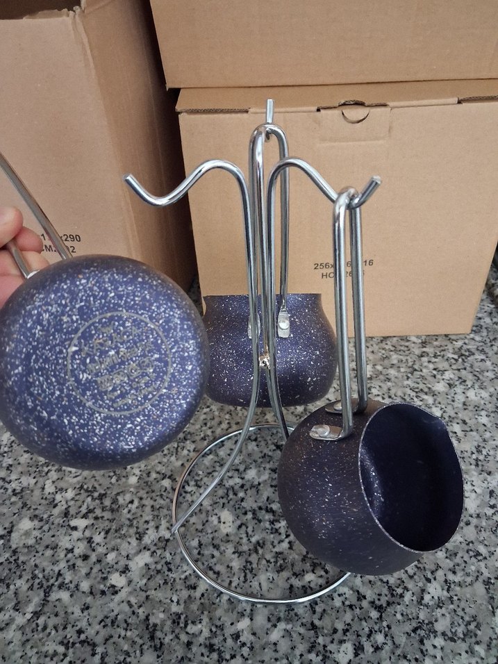 Karaca Biogranit Mor Cezve Takımı 3'lü - Görsel 3