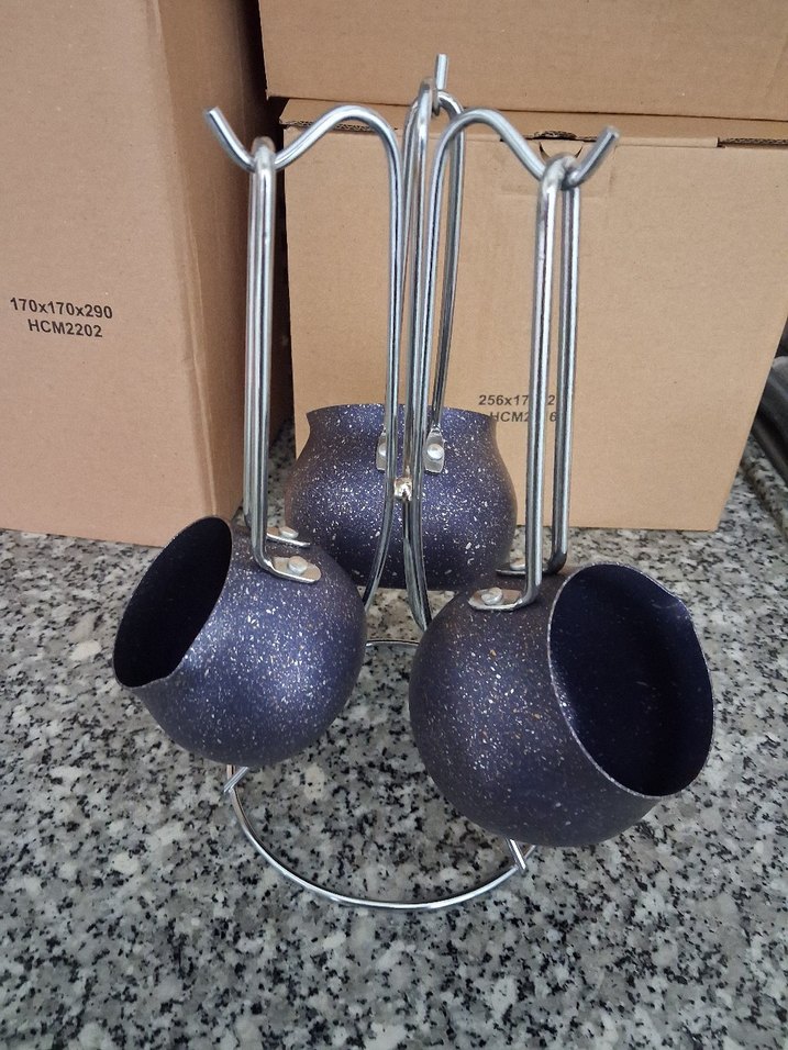 Karaca Biogranit Mor Cezve Takımı 3'lü - Görsel 4