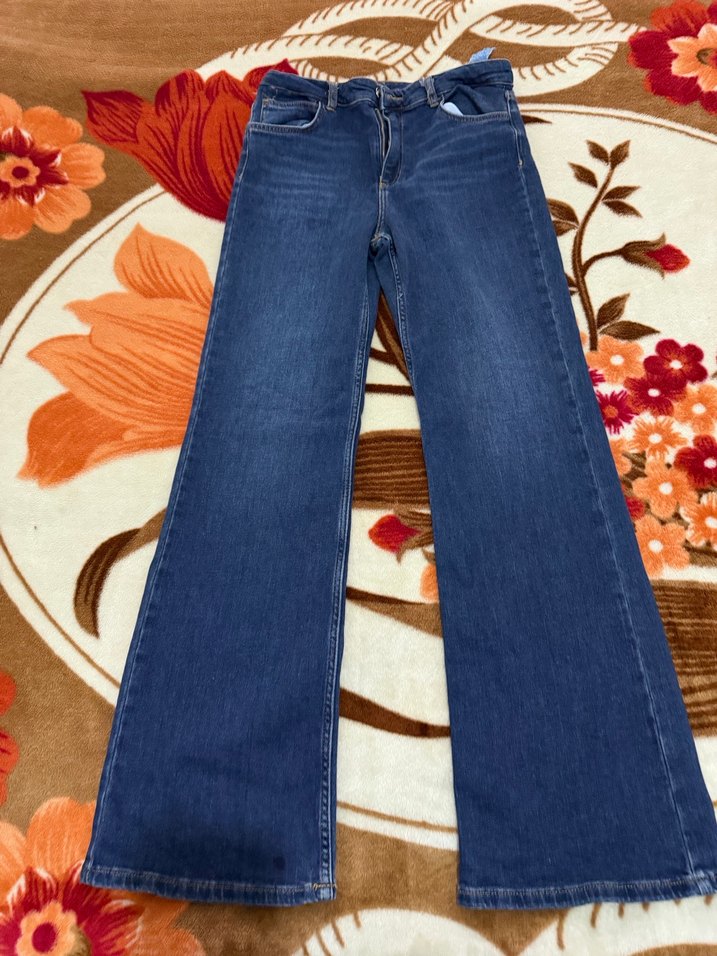 Kadın Fermuarlı Jean - Görsel 3