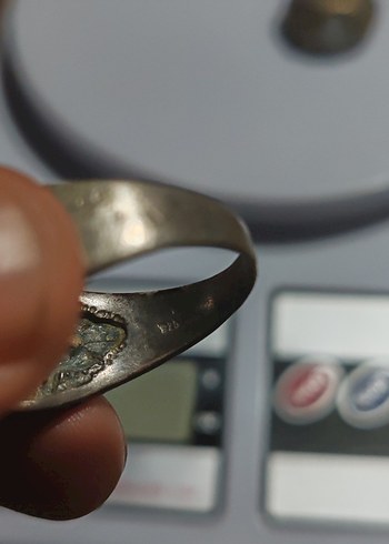 925 Ayar Gümüş Yüzük Lot - Görsel 4