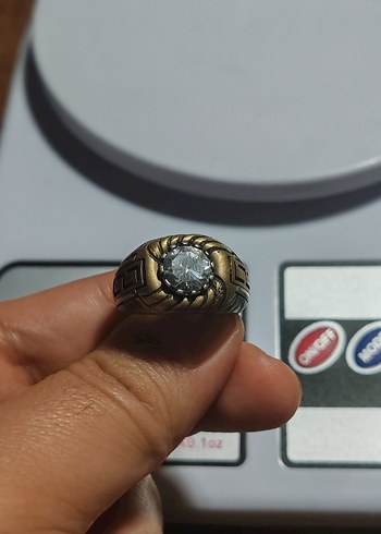 925 Ayar Gümüş Yüzük Lot - Görsel 5