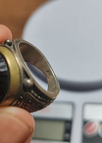 925 Ayar Gümüş Yüzük Lot - Görsel 9