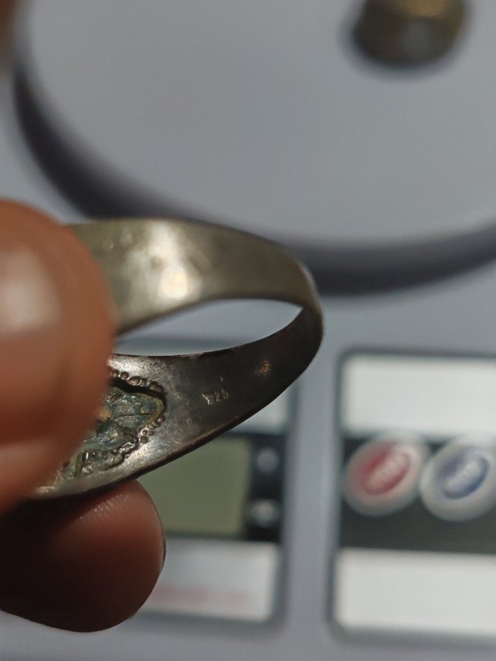 925 Ayar Gümüş Yüzük Lot - Görsel 4