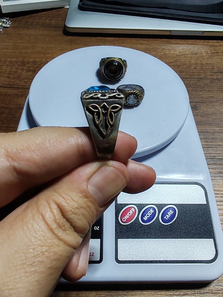 925 Ayar Gümüş Yüzük Lot - Görsel 2