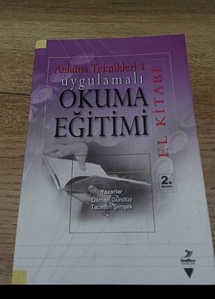 Okuma eğitimi ders kitabı