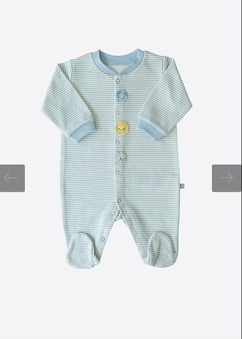 Organik New Dreams 10'lu Zıbın Set Mavi - Görsel 5