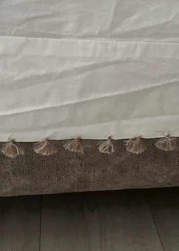 ZARA Home püskül Detaylı Çift Kişilik Nevresim Takımı  - Görsel 7