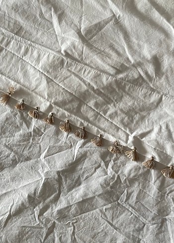 ZARA Home püskül Detaylı Çift Kişilik Nevresim Takımı  - Görsel 4