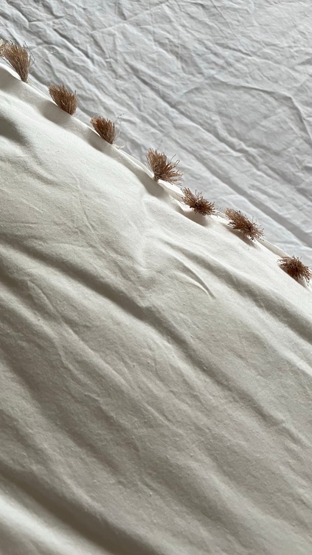 ZARA Home püskül Detaylı Çift Kişilik Nevresim Takımı  - Görsel 3