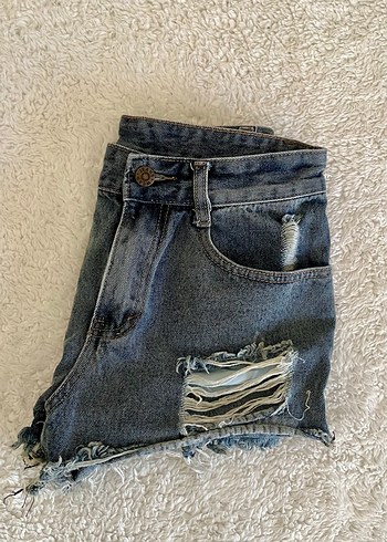 Sheinside mini jean şort - Görsel 9