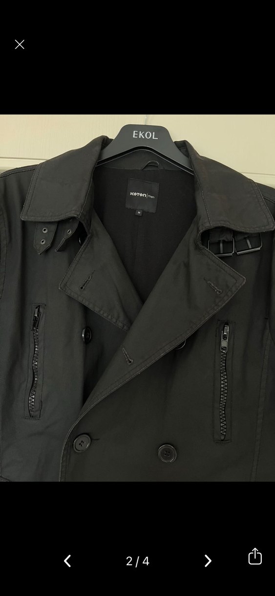 Erkek Trençkot - Görsel 2