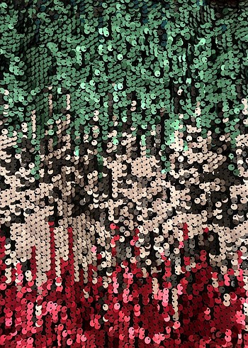 Kadın Renkli Payetli etek - Görsel 3