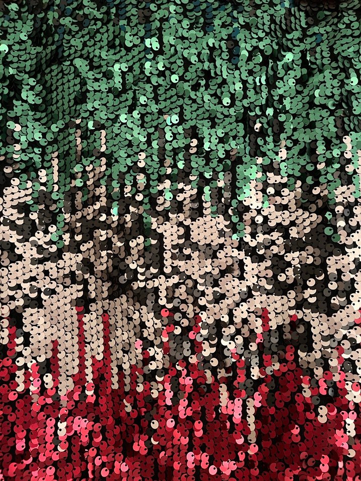 Kadın Renkli Payetli etek - Görsel 3