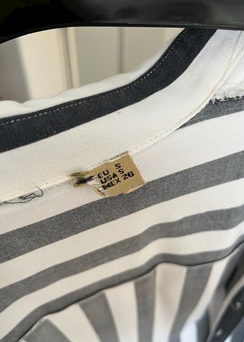 Kadın çizgili gömlek - Görsel 3