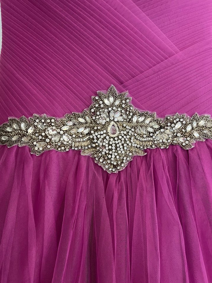 Özel dikim straplez nişan yada kına elbisesi - Görsel 3