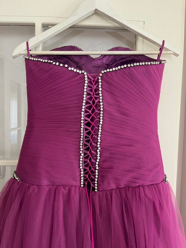 Özel dikim straplez nişan yada kına elbisesi - Görsel 4