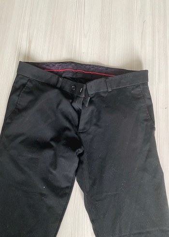 Diğer Erkek Regular Fit Kemerli Haki Pantolon