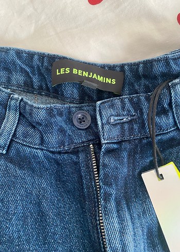 Kadın Lacivert Midi Denim Şort - Görsel 2