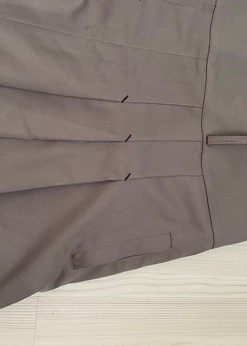 Bej Midi Pilili Hamile Eteği - Görsel 4