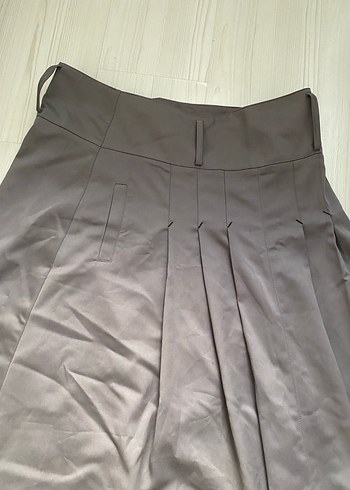 Bej Midi Pilili Hamile Eteği - Görsel 2