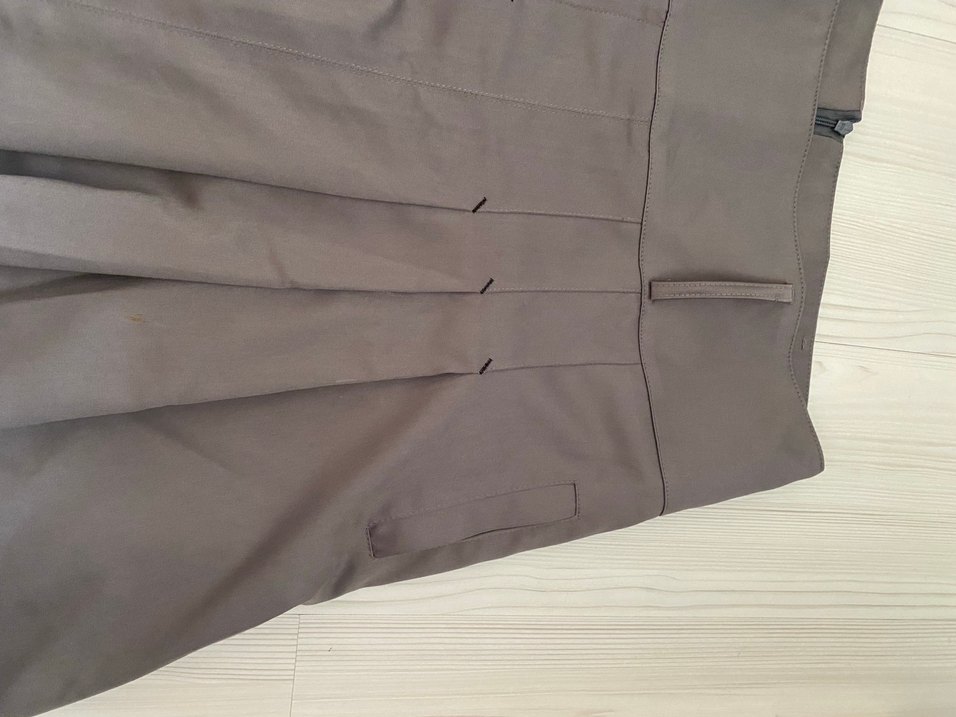 Bej Midi Pilili Hamile Eteği - Görsel 4