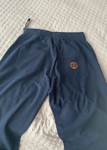 BayanLacivert Rahat Kesim Eşofman Altı - Görsel 5