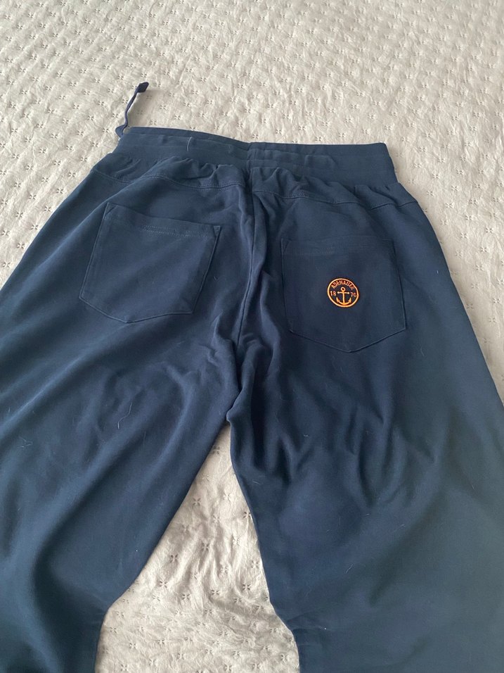 BayanLacivert Rahat Kesim Eşofman Altı - Görsel 5