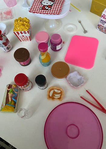 Pembe Mini Oyuncak Mutfak Seti - Görsel 8