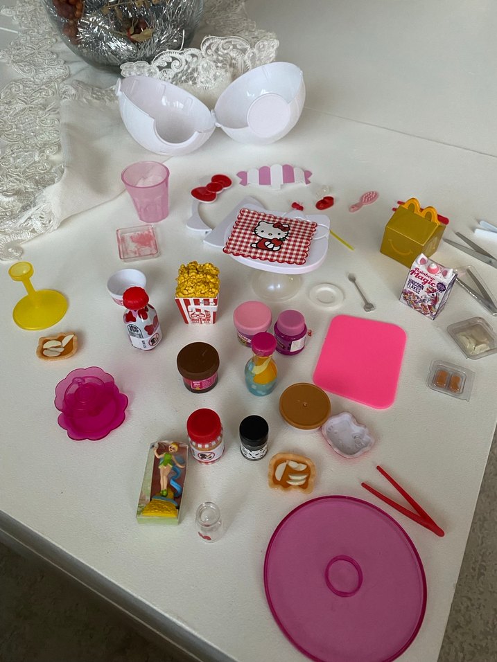 Pembe Mini Oyuncak Mutfak Seti - Görsel 2