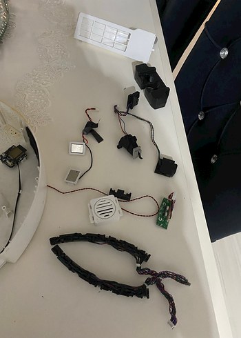 Beyaz Robot Süpürge Gövde Kapağı - Görsel 8