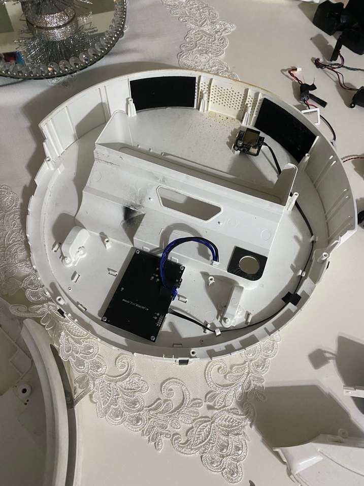 Beyaz Robot Süpürge Gövde Kapağı - Görsel 5