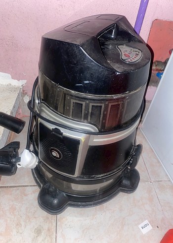 Siyah Klasik Elektrikli Süpürge - Görsel 2