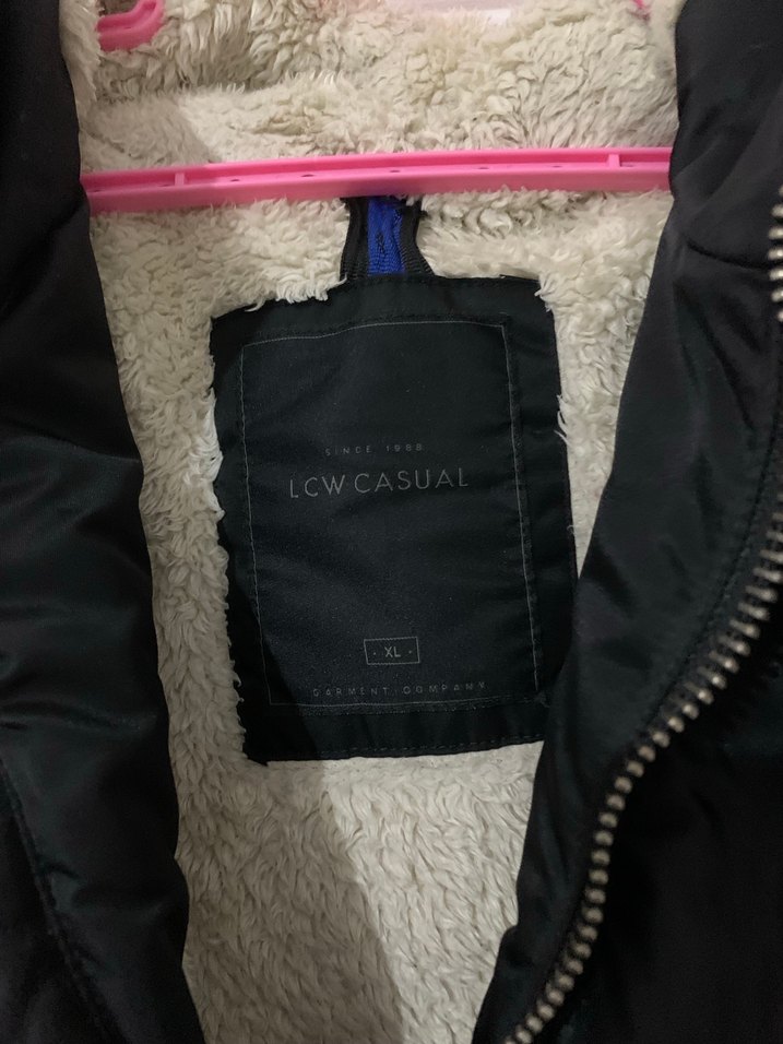 Düğmeli Siyah Erkek Mont - Görsel 4