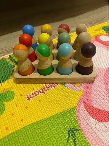 Beden Waldorf Ali wooden oyuncak