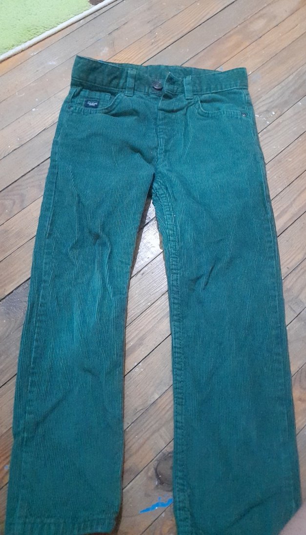 LC Waikiki Erkek Çocuk Yeşil kadife pantolon - Görsel 2