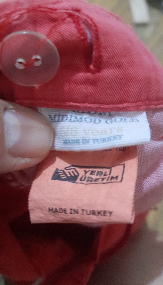 Erkek Çocuk Pembe Düğmeli Pamuk Şort - Görsel 2